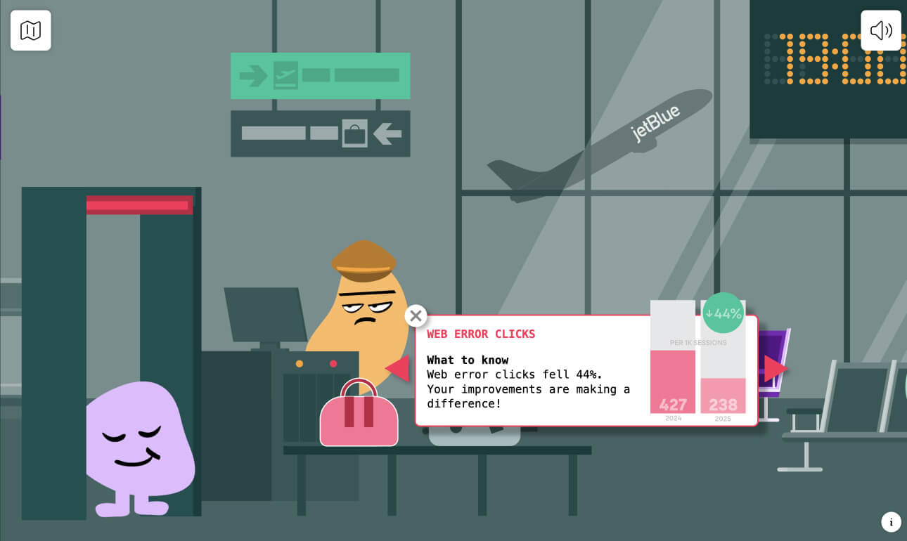 Insight Springs airport scene