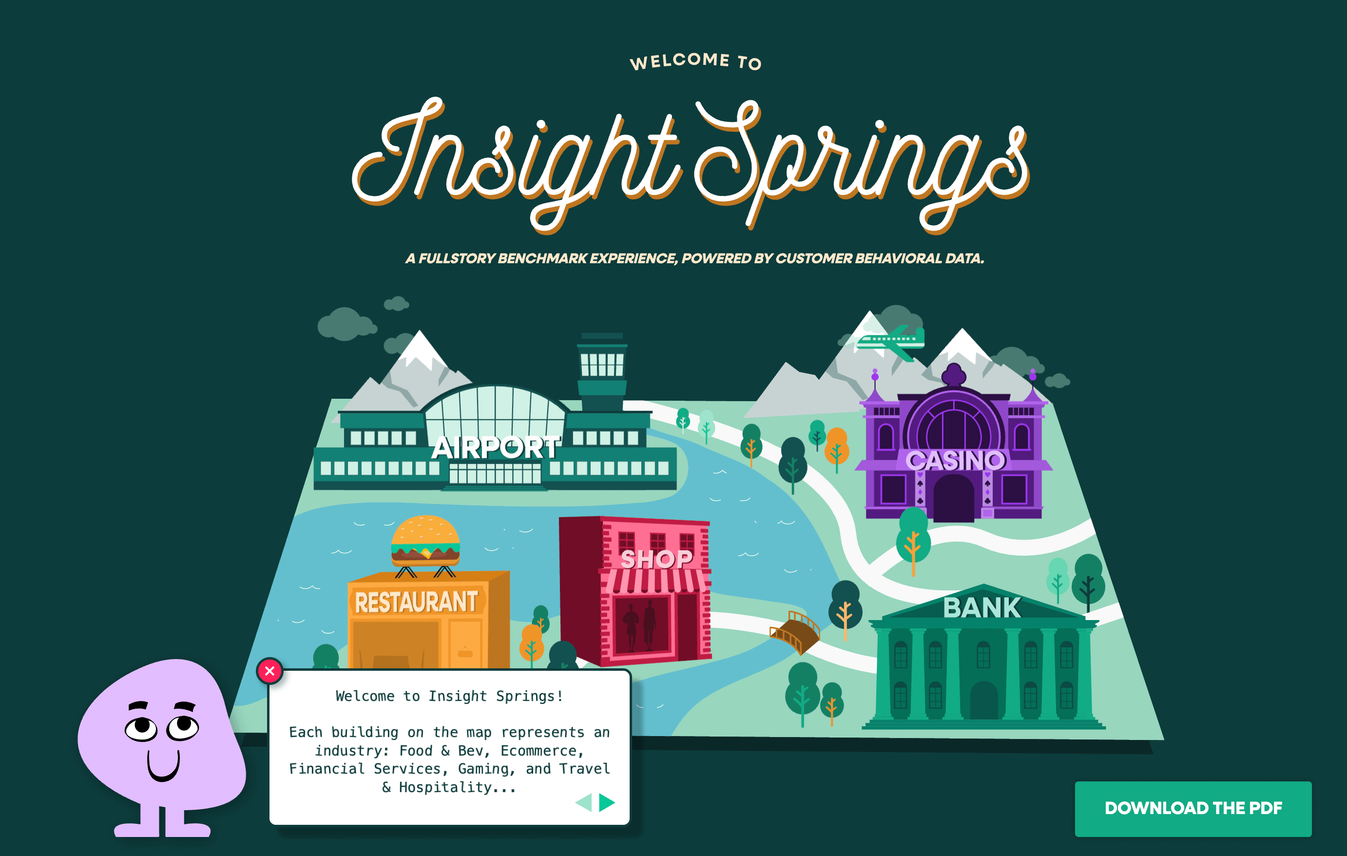Insight Springs landing page