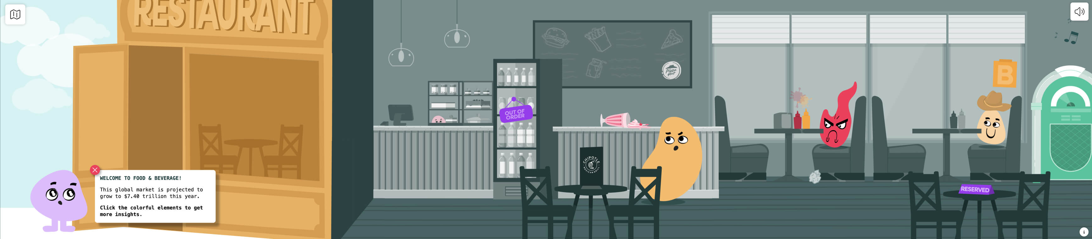 Insight Springs restaurant scene